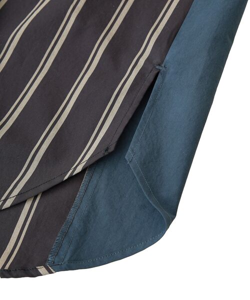 Editt by YECCA VECCA（エディットバイイェッカヴェッカ）の「2way袖デザインロングシャツ（シャツ/ブラウス・レディース・ブラック系その他2/イエロー系その他3/カーキ・FREE）」の13枚目の写真