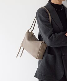 gemeil | ダブルハンドルスクエアショルダーバッグ（PT-245）(ショルダーバッグ)