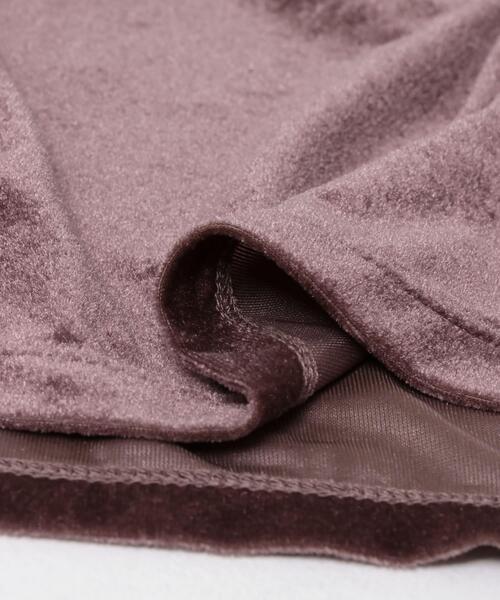 URBAN RESEARCH ROSSO WOMEN（アーバンリサーチ　ロッソ）の「シアーストレッチベロアカットソー（Tシャツ/カットソー・レディース・レッド系その他/オフホワイト・FREE）」の8枚目の写真