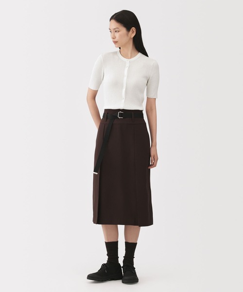 MUJI Labo(ムジラボ)の「〔MUJI Labo〕婦人 強撚コットンニット半袖カーディガン(カーディガン/ボレロ・レディース・オフホワイト・M)」の1枚目の写真