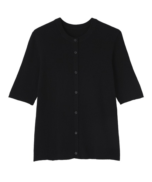 MUJI Labo(ムジラボ)の「〔MUJI Labo〕婦人 強撚コットンニット半袖カーディガン(カーディガン/ボレロ・レディース・オフホワイト・M)」の10枚目の写真