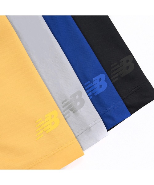 NEW BALANCE（ニューバランス）の「ファンクショナルポロシャツ（ポロシャツ・メンズ・ブルー/イエロー/ヘザーグレー・MEDIUM/LARGE/X-LARGE/SMALL）」の7枚目の写真