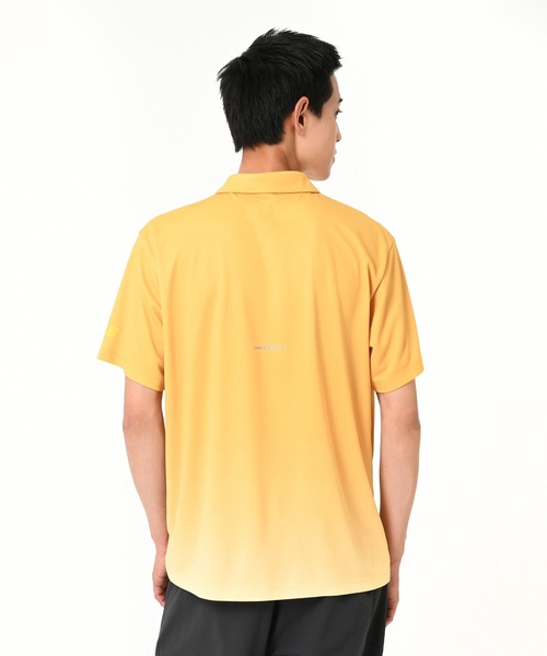 NEW BALANCE（ニューバランス）の「ファンクショナルポロシャツ（ポロシャツ・メンズ・ブルー/イエロー/ヘザーグレー・MEDIUM/LARGE/X-LARGE/SMALL）」の21枚目の写真