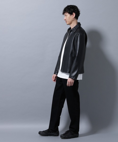 NANO universe（ナノユニバース）の「RED CARD/別注 Dapper（デニムパンツ・メンズ・ブラック/インディゴブルー・32/30/28）」の22枚目の写真