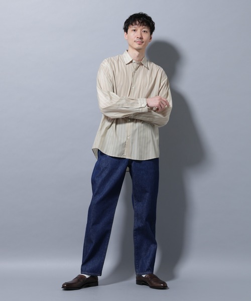 NANO universe（ナノユニバース）の「RED CARD/別注 Dapper（デニムパンツ・メンズ・ブラック/インディゴブルー・32/30/28）」の5枚目の写真