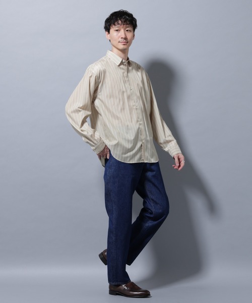 NANO universe（ナノユニバース）の「RED CARD/別注 Dapper（デニムパンツ・メンズ・ブラック/インディゴブルー・32/30/28）」の6枚目の写真