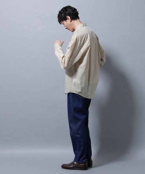 NANO universe（ナノユニバース）の「RED CARD/別注 Dapper（デニムパンツ・メンズ・ブラック/インディゴブルー・32/30/28）」の7枚目の写真