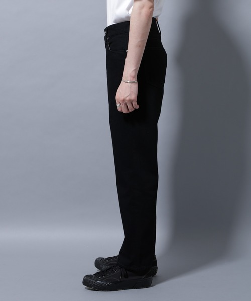 NANO universe（ナノユニバース）の「RED CARD/別注 Dapper（デニムパンツ・メンズ・ブラック/インディゴブルー・32/30/28）」の10枚目の写真