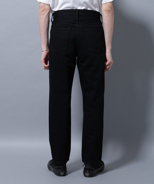 NANO universe（ナノユニバース）の「RED CARD/別注 Dapper（デニムパンツ・メンズ・ブラック/インディゴブルー・32/30/28）」の11枚目の写真