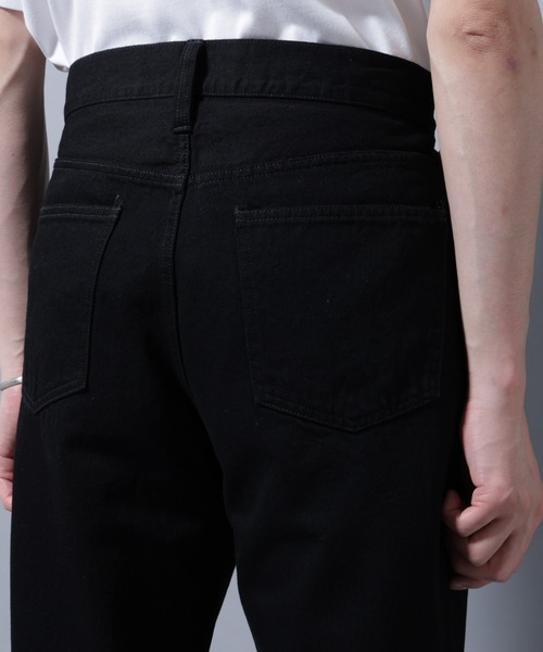 NANO universe（ナノユニバース）の「RED CARD/別注 Dapper（デニムパンツ・メンズ・ブラック/インディゴブルー・32/30/28）」の12枚目の写真