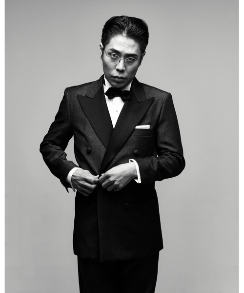 SUGARHILL(シュガーヒル)の「WOOL DENIM TUXEDO(テーラードジャケット・メンズ・インディゴブルー・3/2/1)」の1枚目の写真