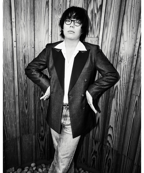 SUGARHILL(シュガーヒル)の「WOOL DENIM TUXEDO(テーラードジャケット・メンズ・インディゴブルー・3/2/1)」の8枚目の写真