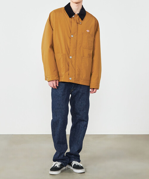 DANTON ダントン ナイロンカバーオールジャケット DANTON（ダントン）の「DANTON / NYLON COVERALL JACKET
