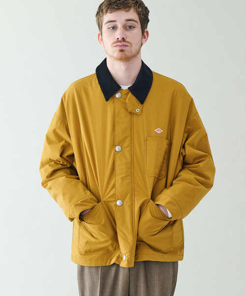 DANTON（ダントン）の「DANTON | 中綿ナイロン カバーオールジャケット