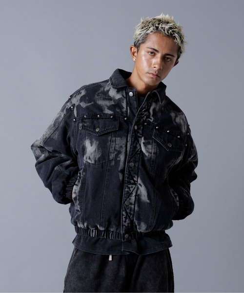 ジャケット・アウター Dirk Van Saene Denim Jacket DankeSchon/ダンケシェーン/STUDS DENIM JACKET(デニム
