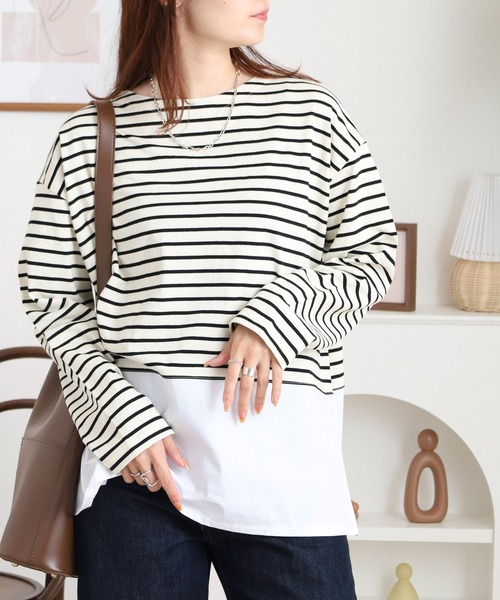 alice auaa ボーダーカットソー b55258_3.jpg