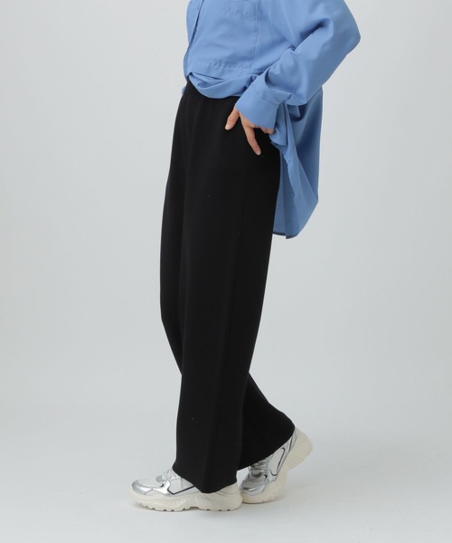 LEPSIM（レプシィム）の「12ゲージジャガードコクーンパンツ　571635（その他パンツ・レディース・グレイッシュベージュ/ブラック/ブラウン・FREE）」の5枚目の写真