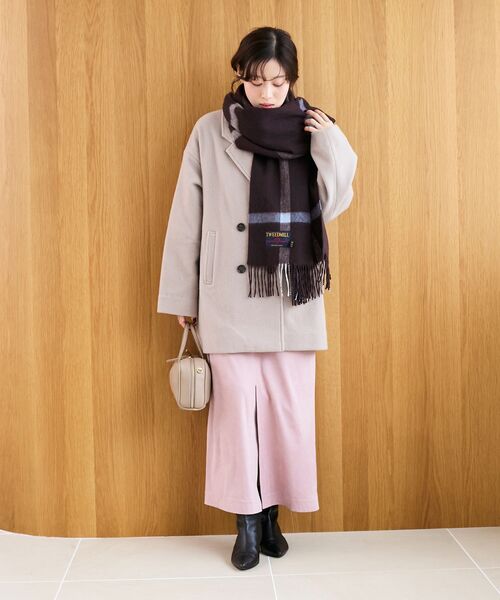 le.coeur blanc(ルクールブラン)の「《手洗い可能》TORRAZZO DONNA別注ラビットファーニット(ニット/セーター・レディース・アイボリー/ブラウン/ブラック/グレー・38)」の19枚目の写真