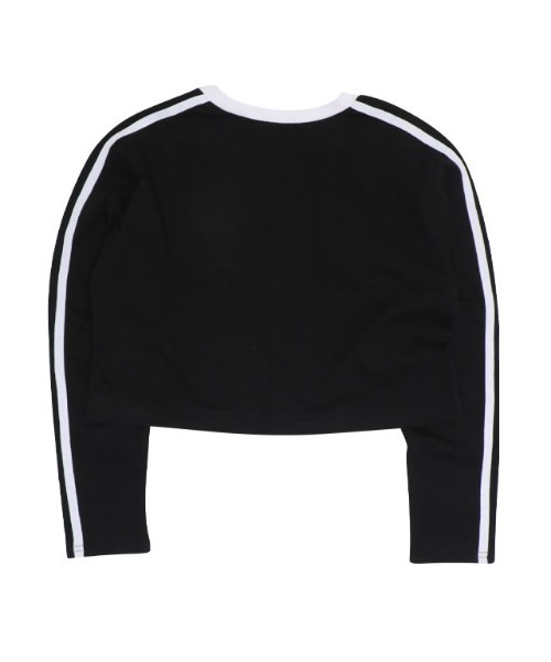 PINKHUNT（ピンクハント）の「PINKHUNT ピンクハント 2ライン ショート丈ロンT 0871K（Tシャツ/カットソー・キッズ・ブラック/パープル/ホワイト・120cm/130cm/140cm/150cm/160cm）」の16枚目の写真