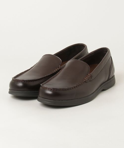 ROCKPORT(ロックポート)の「【MEN】アトランティック グライド スリッポン(スリッポン・メンズ・ブラウン・24.5cm/25.0cm/25.5cm/26.0cm/26.5cm/27.0cm/27.5cm/28.0cm)」の1枚目の写真