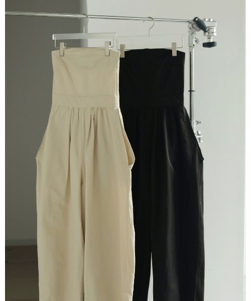 anuke（アンヌーク）の「anuke Wide Bare Combinaison（サロペット