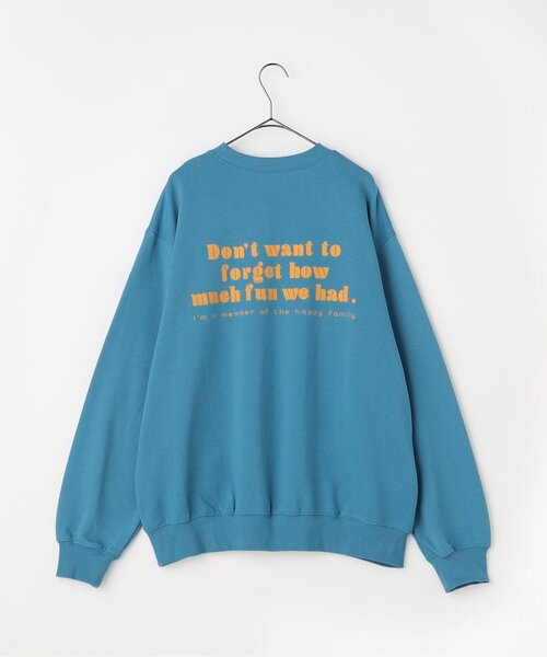 家族お揃いでイロチ買いしたいロゴトレーナー(大人） リンク