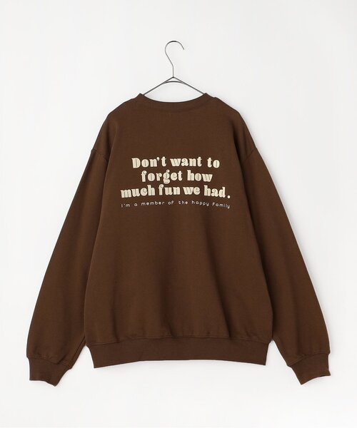 家族お揃いでイロチ買いしたいロゴトレーナー(大人） リンク