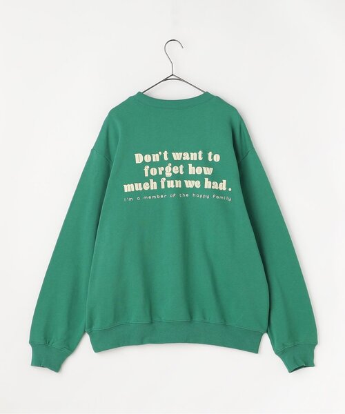 家族お揃いでイロチ買いしたいロゴトレーナー(大人） リンク