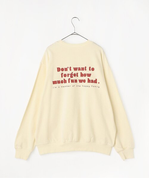 家族お揃いでイロチ買いしたいロゴトレーナー(大人） リンク