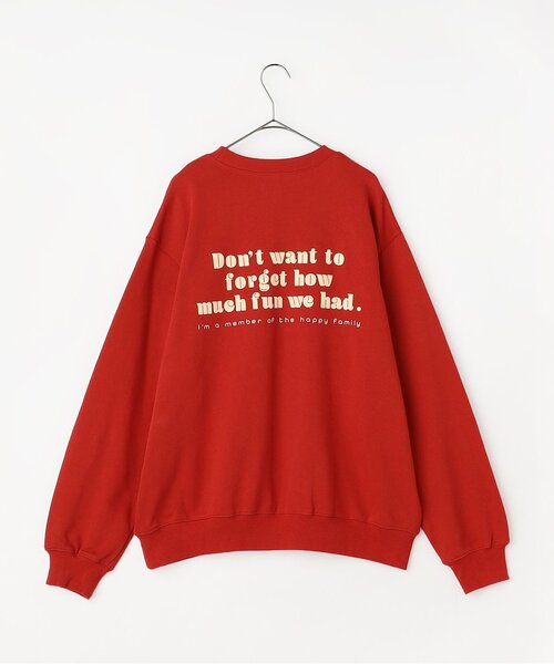 家族お揃いでイロチ買いしたいロゴトレーナー(大人） リンク