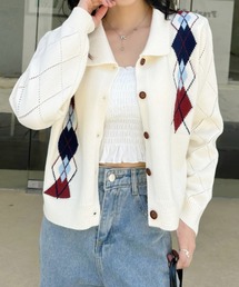 クラシック アーガイル ポロニット