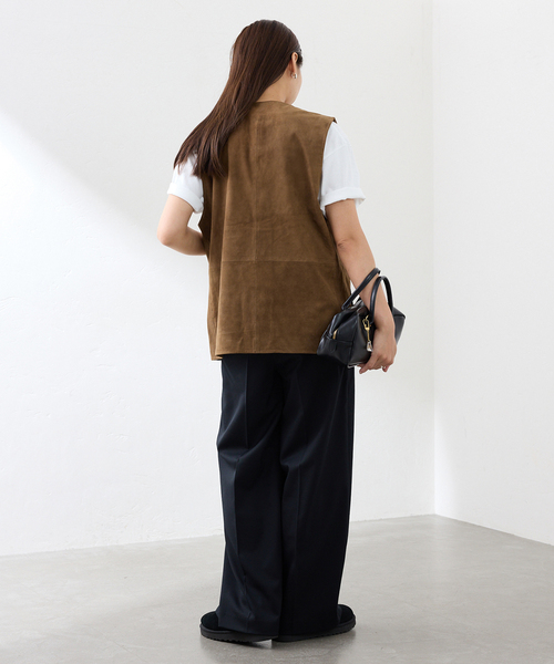 セール】THRIFTY LOOK/スリフティルック 別注ワークスウェードベスト