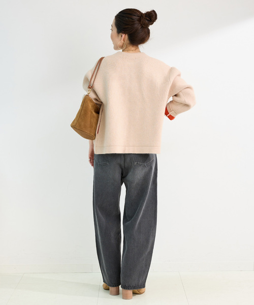 ベーセーストック　ニットブルゾン 追加》2層スムース編みニットブルゾン | ベーセーストック(B.C STOCK