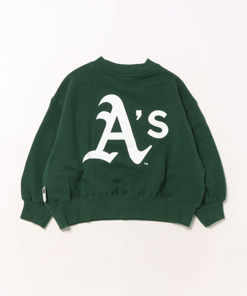 LOWRYS FARM（ローリーズファーム）の「ＭＬＢＢＩＧスウェット　 579540（スウェット・キッズ・ネイビー/シルバー/グリーン/ブラウン系その他・110cm/120cm/130cm/140cm/150cm）」の5枚目の写真