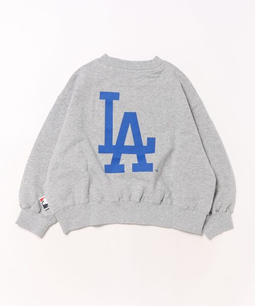 LOWRYS FARM（ローリーズファーム）の「ＭＬＢＢＩＧスウェット　 579540（スウェット・キッズ・ネイビー/シルバー/グリーン/ブラウン系その他・110cm/120cm/130cm/140cm/150cm）」の7枚目の写真