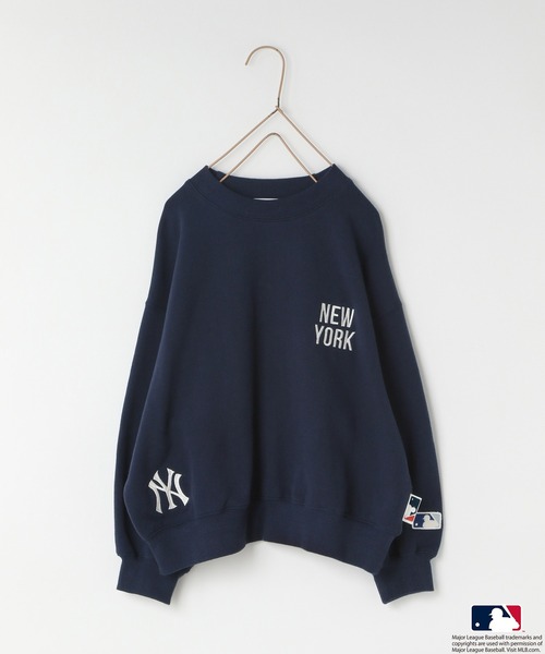 LOWRYS FARM（ローリーズファーム）の「ＭＬＢＢＩＧスウェット　 579540（スウェット・キッズ・ネイビー/シルバー/グリーン/ブラウン系その他・110cm/120cm/130cm/140cm/150cm）」の9枚目の写真