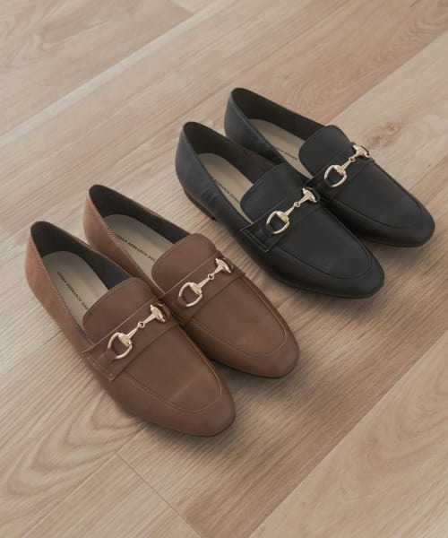 URBAN RESEARCH DOORS（アーバンリサーチドアーズ）の「ビット付きローファー（パンプス・レディース・ブラウン系その他/ブラック・36/37/38）」の7枚目の写真