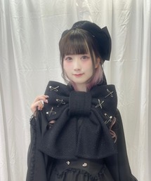 Jamie エーエヌケー（ジェイミーエーエヌケー）の「安全ピンおリボンストール（ストール/ショール）」