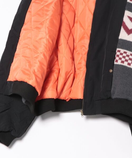 チチカカ（チチカカ）の「Orale! リメイクニットMA-1（MA-1・レディース・ブラック/カーキ・FREE）」の18枚目の写真