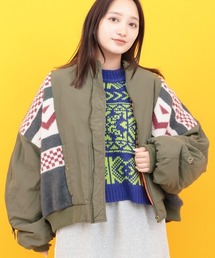 チチカカ | Orale! リメイクニットMA-1(MA-1)