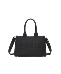 EVRIS | 【EVRIS / エヴリス】 ロゴファブリック　HOTFIXハンドバッグ(ハンドバッグ)