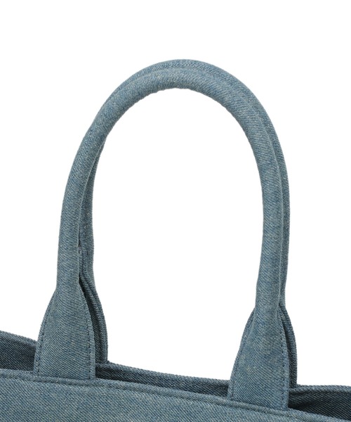 EVRIS（エヴリス）の「【EVRIS / エヴリス】 ロゴファブリック　HOTFIXハンドバッグ（ハンドバッグ・レディース・ブラック/アイボリー/ブルー系その他・FREE）」の16枚目の写真