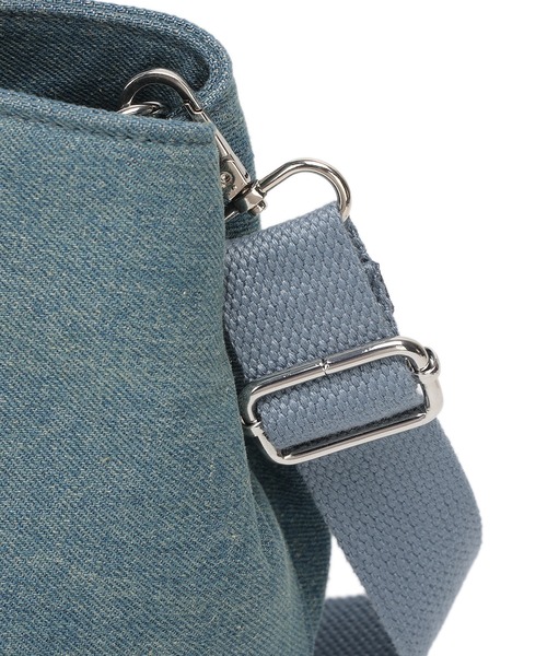 EVRIS（エヴリス）の「【EVRIS / エヴリス】 ロゴファブリック　HOTFIXハンドバッグ（ハンドバッグ・レディース・ブラック/アイボリー/ブルー系その他・FREE）」の5枚目の写真