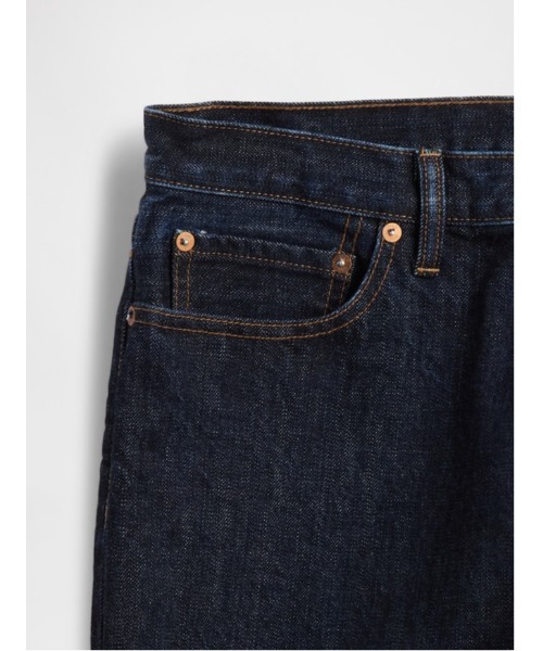 GAP(ギャップ)の「ヘビーウェイト リラックスフィット ストレートデニム(デニムパンツ・メンズ・インディゴブルー・30W 30L/31W 30L/32W 30L/34W 32L/31W 32L/29W 30L/28W 30L/36W 32L/33W 32L/32W 32L)」の8枚目の写真