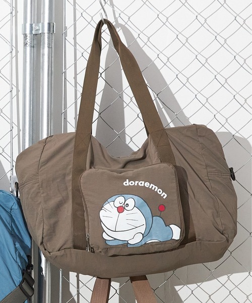 SALON de RUBAN(サロンドルヴァン)の「【SALON de RUBAN / サロン ド ルヴァン】 ドラえもん 折りたたみボストンバッグ(ボストンバッグ・レディース・ブルー/ブラック/モカ/ピンク・FREE)」の3枚目の写真