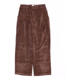 ＪＵＧＬＡＮＳ（ユグランス）の「【Revo.】シェニール織り 2タックパンツ（スラックス）」