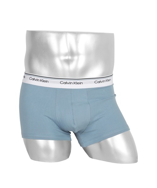 Calvin Klein（カルバン・クライン）の「Calvin Klein カルバンクライン BALANCE LOW RISE TRUNK メンズ ローライズボクサーパンツ（ボクサーパンツ・メンズ・ブラック/ネイビー/グレー/ブルー/ブルー系3・SMALL/LARGE/MEDIUM/X-LARGE）」の5枚目の写真