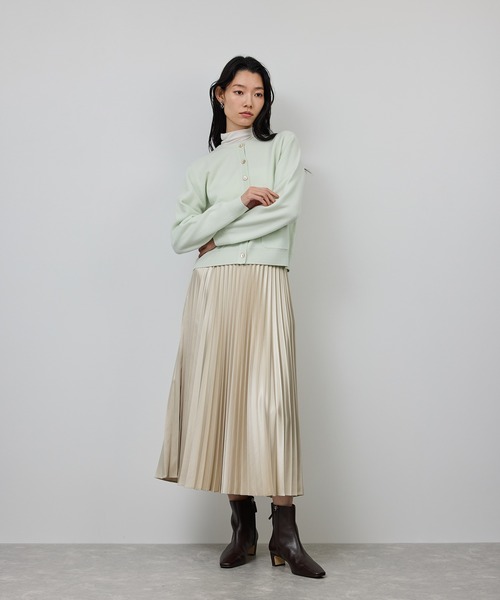 ROPE'（ロペ）の「カシミヤシルクブレンドインナータートルネック/イージーケア（Tシャツ/カットソー・レディース・ブラック/ホワイト・FREE）」の18枚目の写真