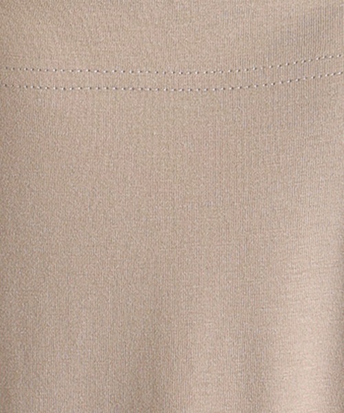 ElegChic(エレグシック)の「コットンブラ紐隠しワンピース(ワンピース・レディース・ブラック/グレー/ベージュ・XL/4L/M)」の4枚目の写真