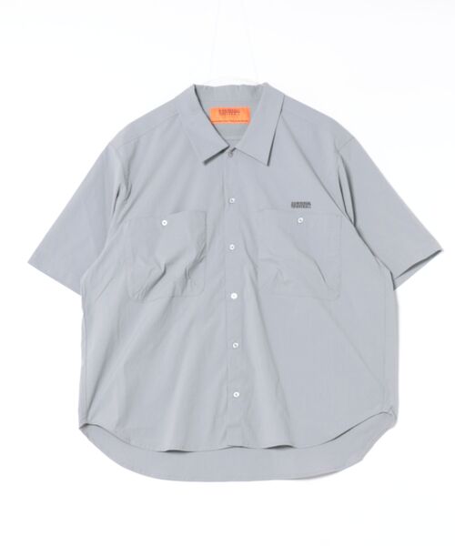 UNIVERSAL OVERALL(ユニバーサルオーバーオール)の「【72】【UNIVERSAL OVERALL】FUNCTIONAL SHIRT(シャツ/ブラウス・メンズ・グレー/ブラック・LARGE/MEDIUM/X-LARGE)」の14枚目の写真